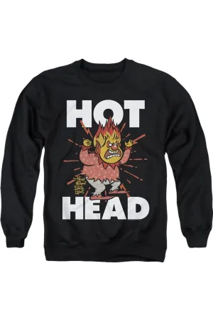 The Year Without A Santa Claus Hot Head Adult Crewneck Sweatshirt