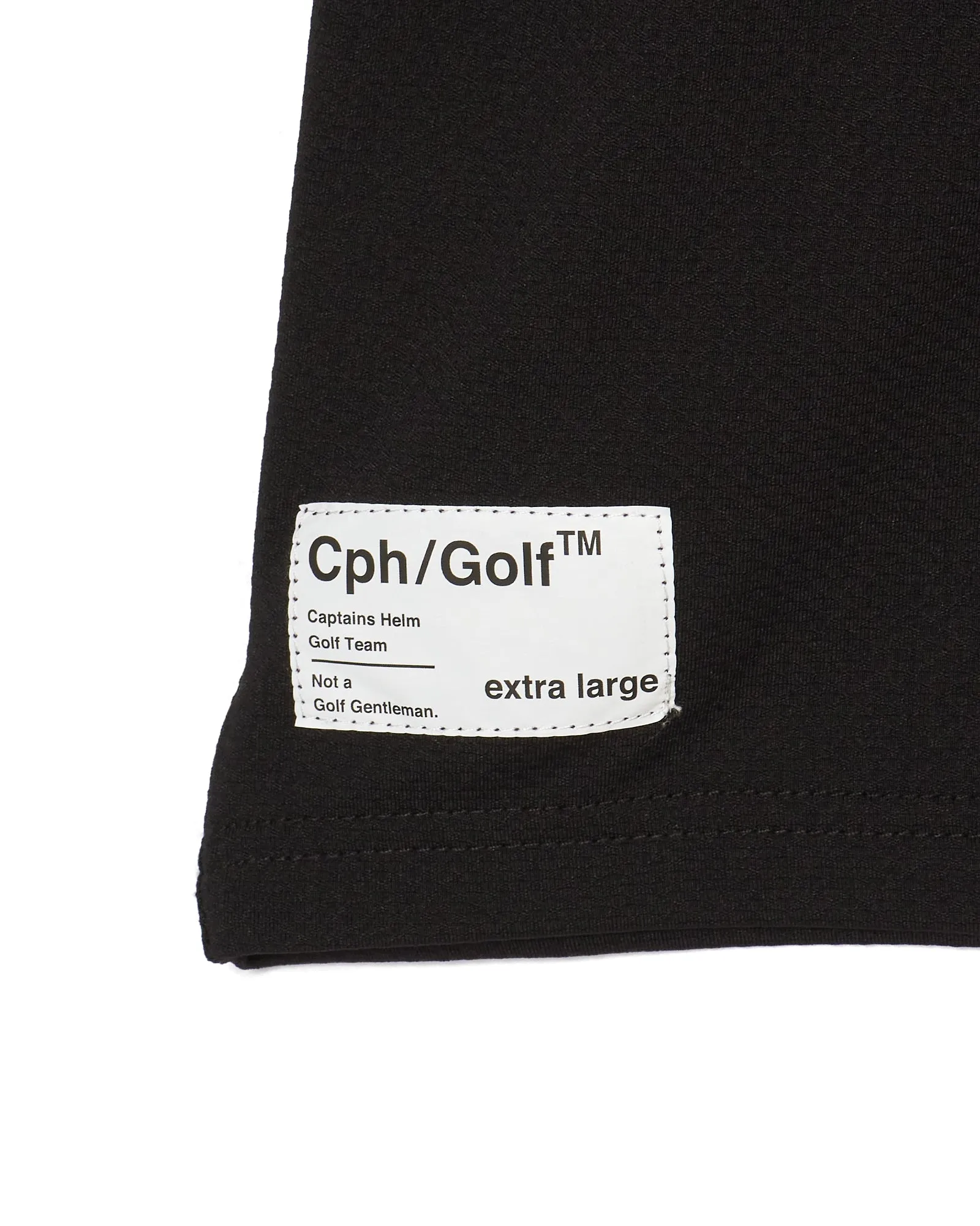 #THUNDER STRIPES HENRY POLO BLACK