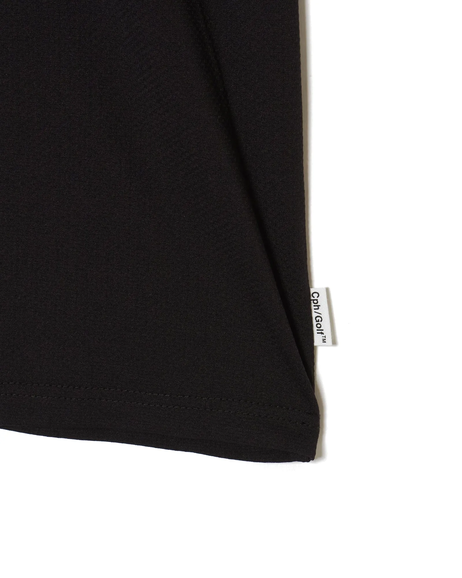 #THUNDER STRIPES HENRY POLO BLACK