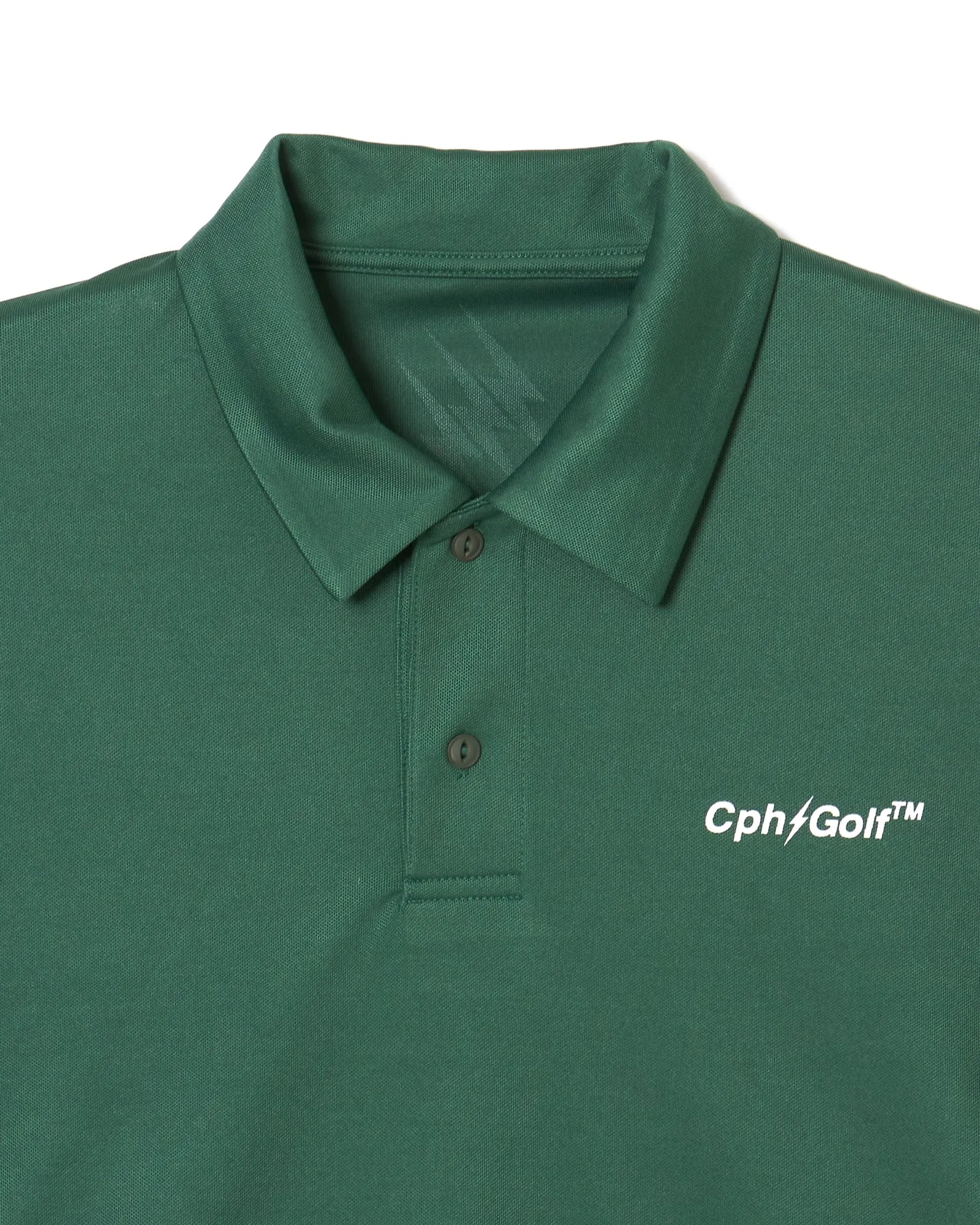 #THUNDER STRIPES POLO GREEN