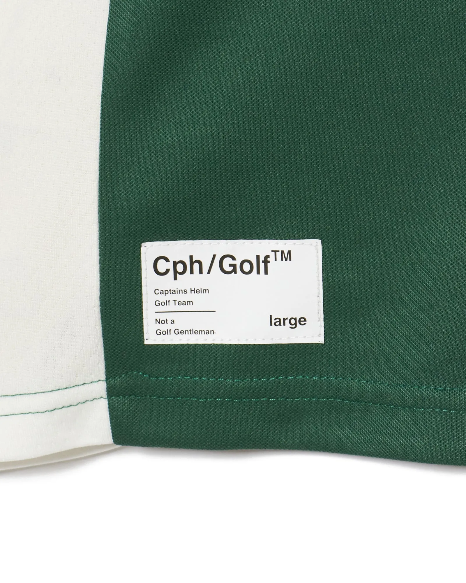 #THUNDER STRIPES POLO GREEN