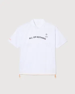 TNRCN 24S "AON" Polo WHITE