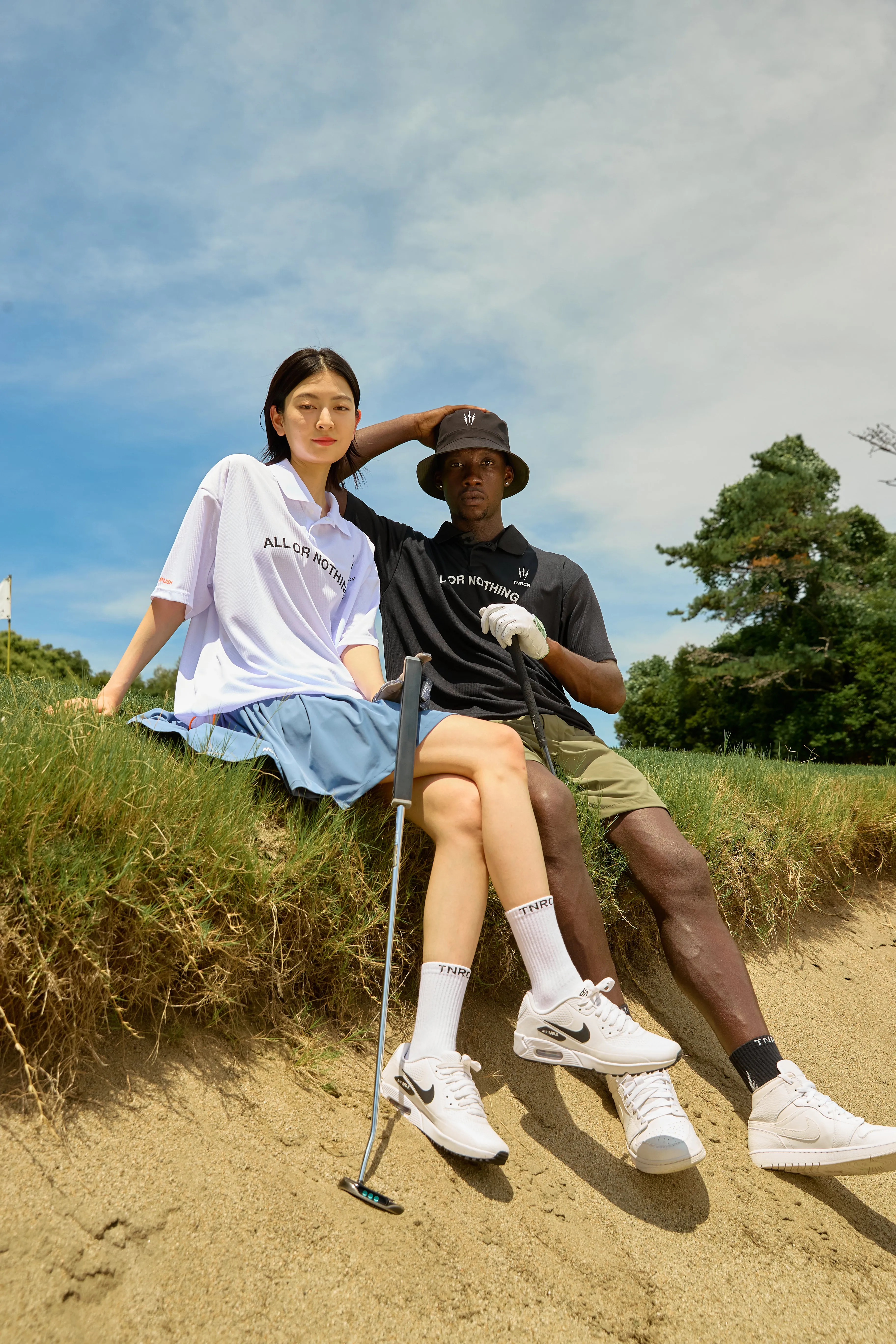 TNRCN 24S "AON" Polo WHITE