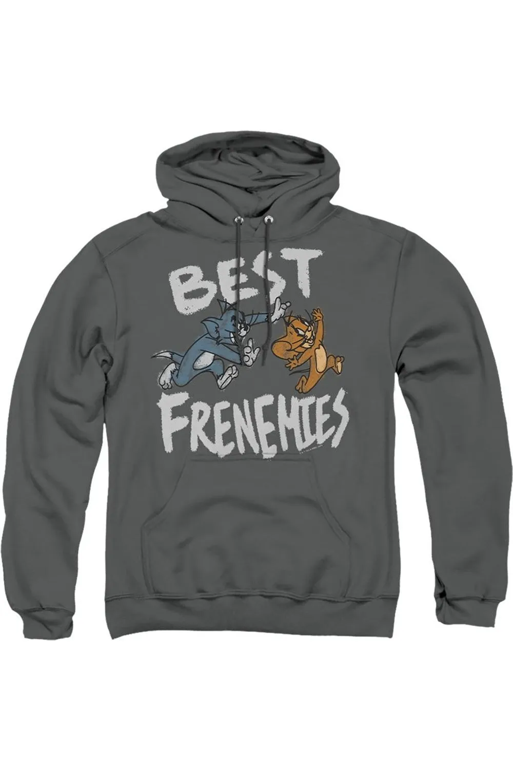Tom And Jerry Movie Best Frenemies Adult Pull Over Hoodie / Hooded Sweatshirt