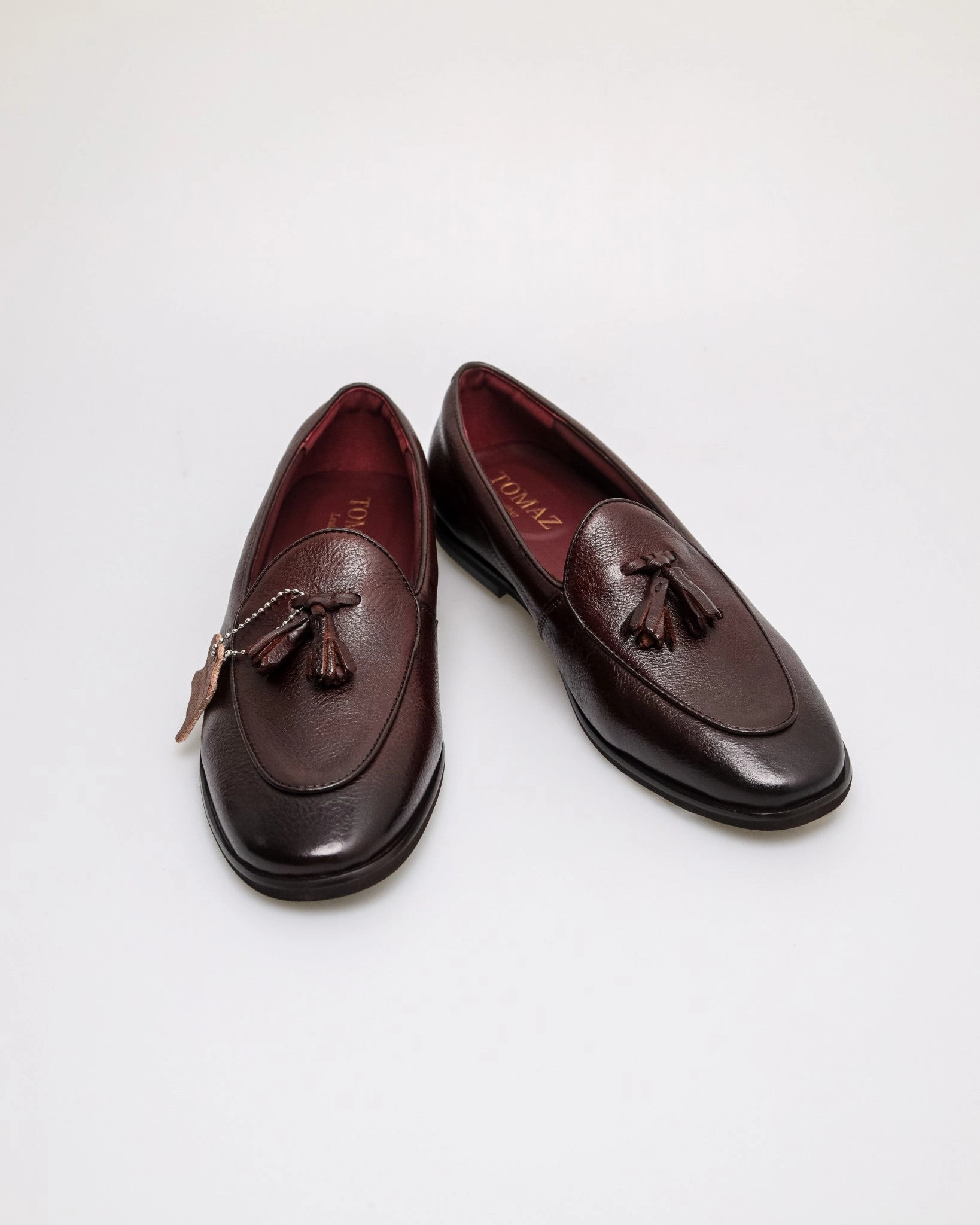Tomaz HF118 Men's Classic Gradient Tassel Loafers
