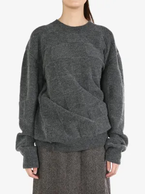 UMA WANG - Women Check Long Sleeve Top Clothing_uma-wang