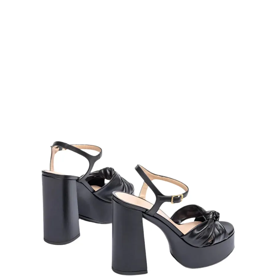Unisa Venza Black Napa Shoes_Unisa
