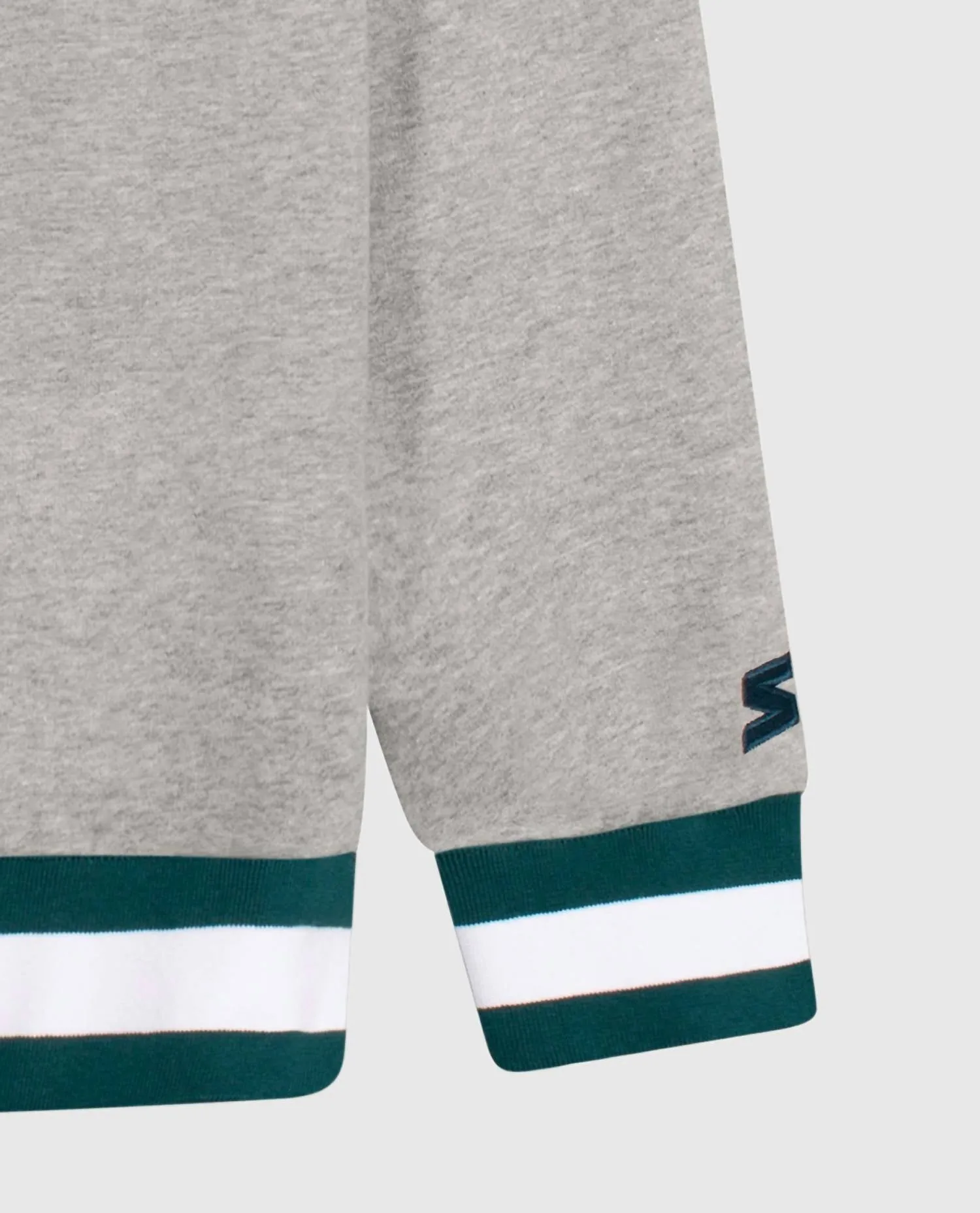 Unisex Philadelphia Eagles Knit Hoodie Sweatshirt In Heather Grey