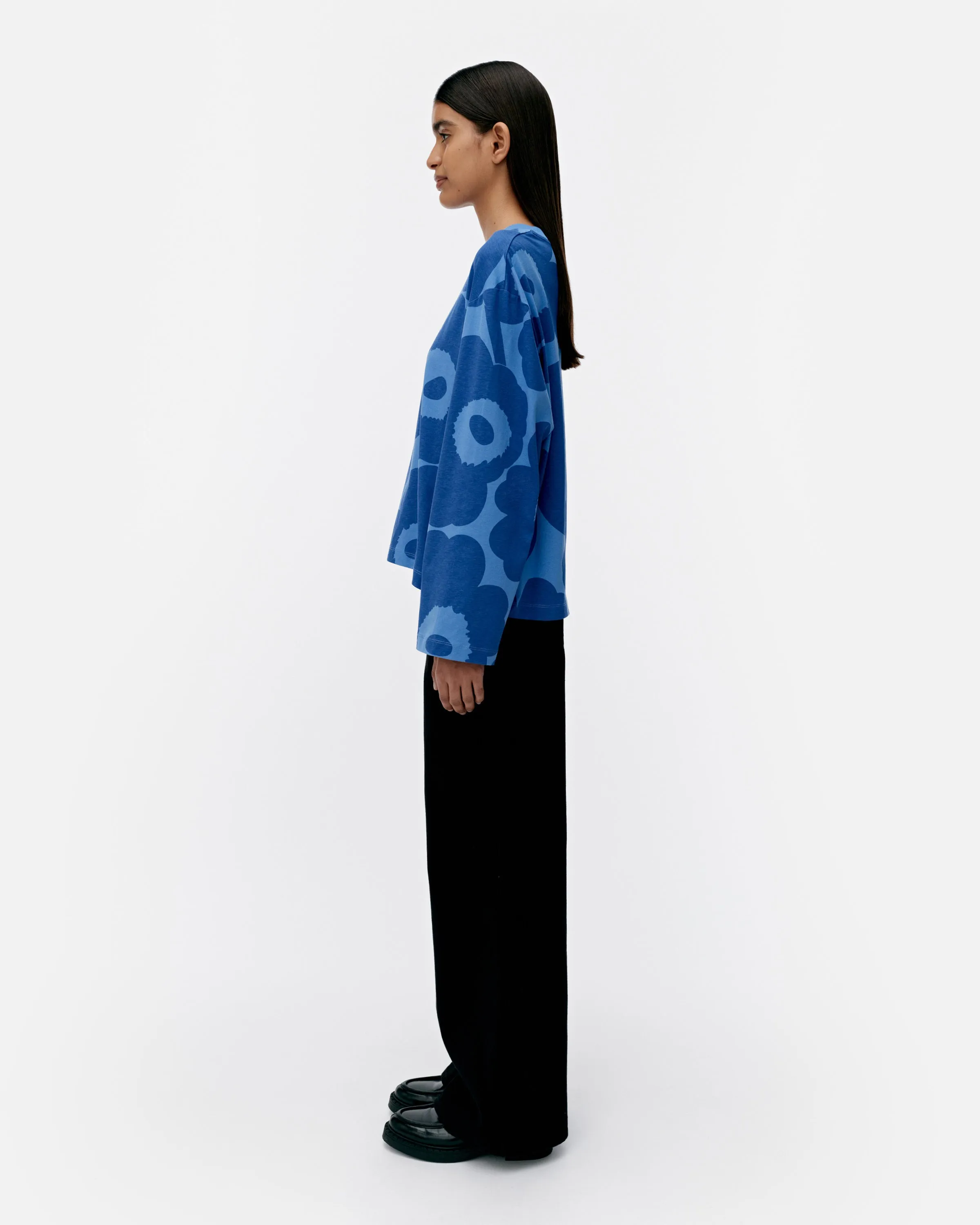 Valkea Unikko Long Sleeve Tee 62cm Clothing_Marimekko