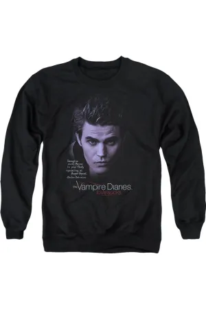 Vampire Diaries Sense Your Body Adult Crewneck Sweatshirt
