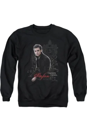 Vampire Diaries Stefan Adult Crewneck Sweatshirt