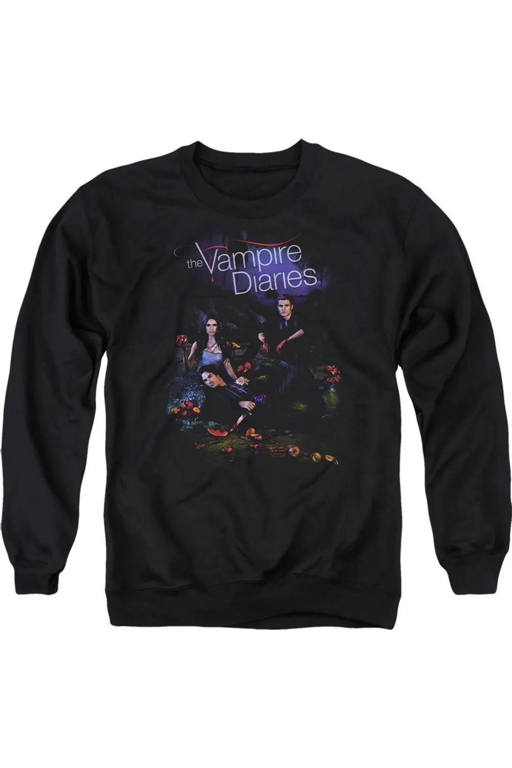 Vampire Diaries Tempted Adult Crewneck Sweatshirt