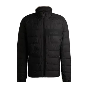 Water-repellent regular-fit jacket with logo detail