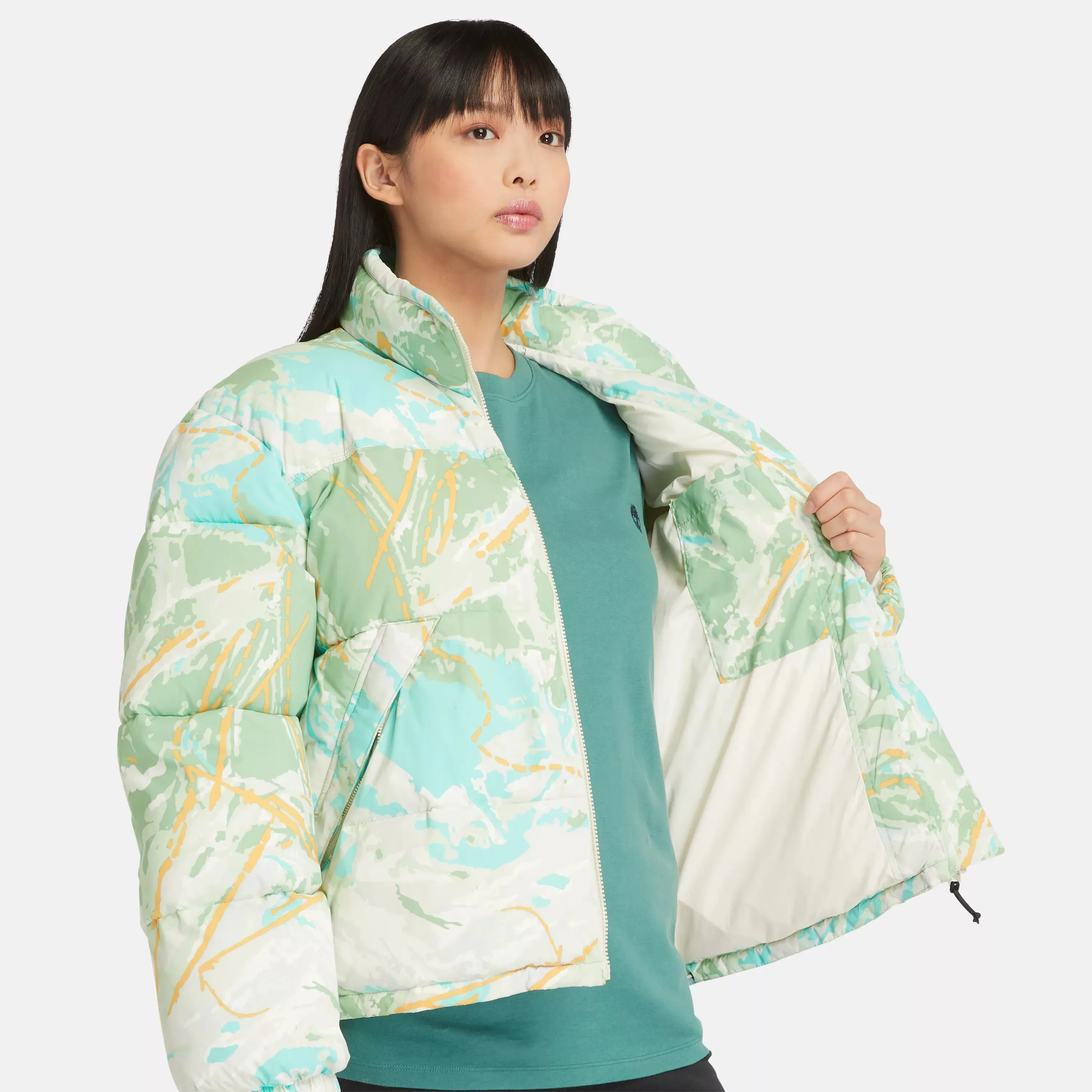 Women’s Ski School Water-Repellent Puffer Jacket