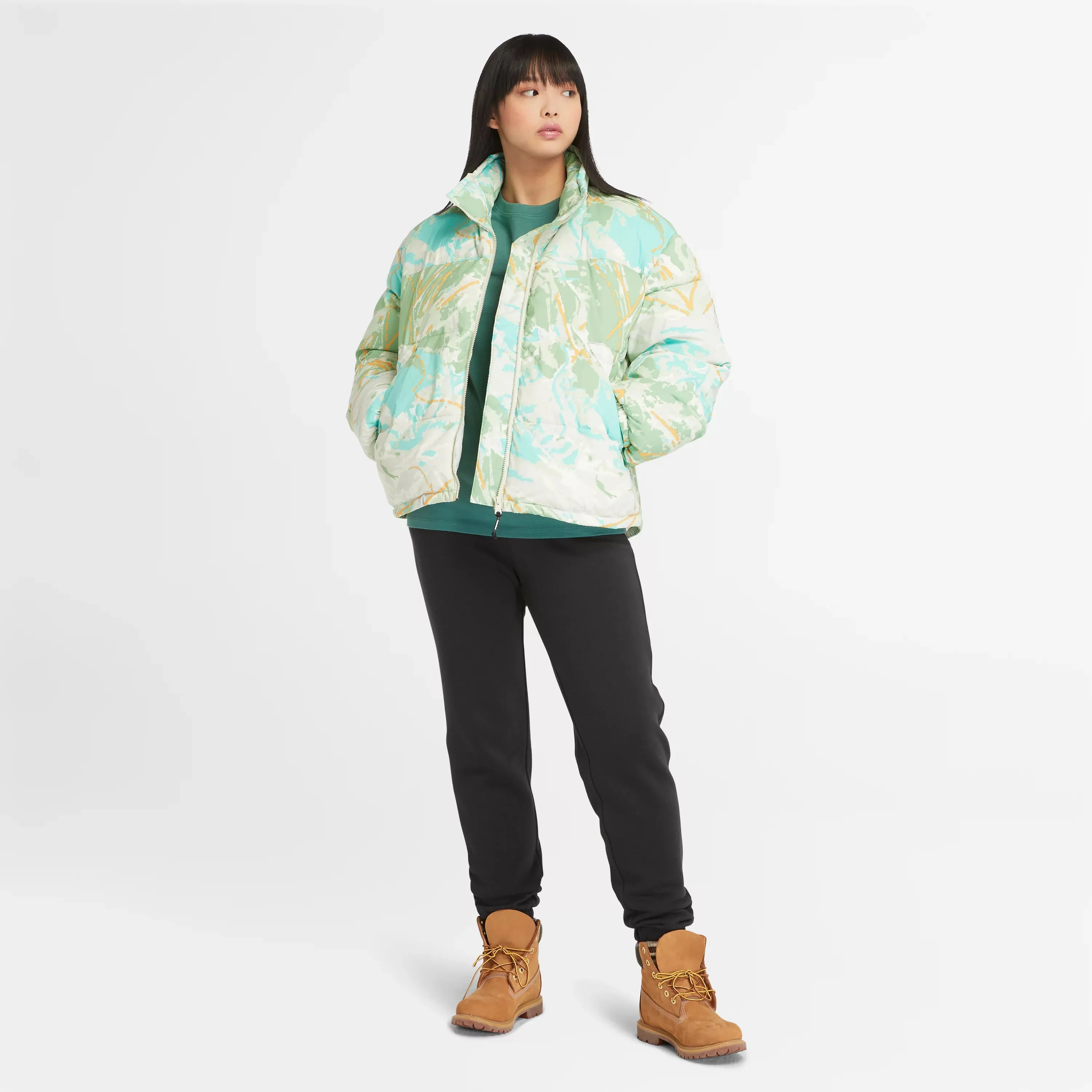 Women’s Ski School Water-Repellent Puffer Jacket
