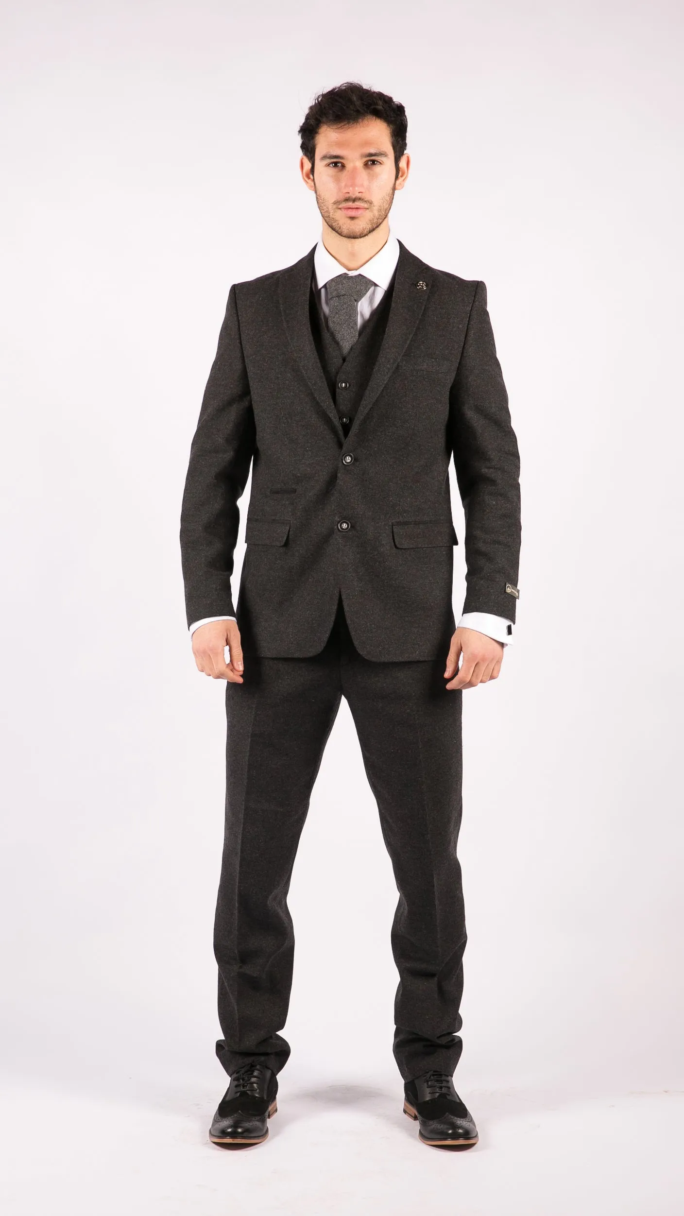 Wool Tweed Suit 3 Piece 1920s