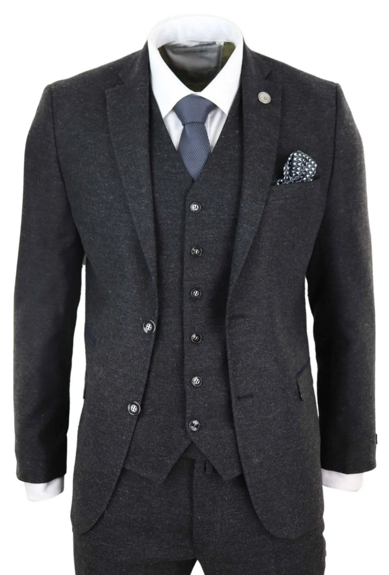 Wool Tweed Suit 3 Piece 1920s