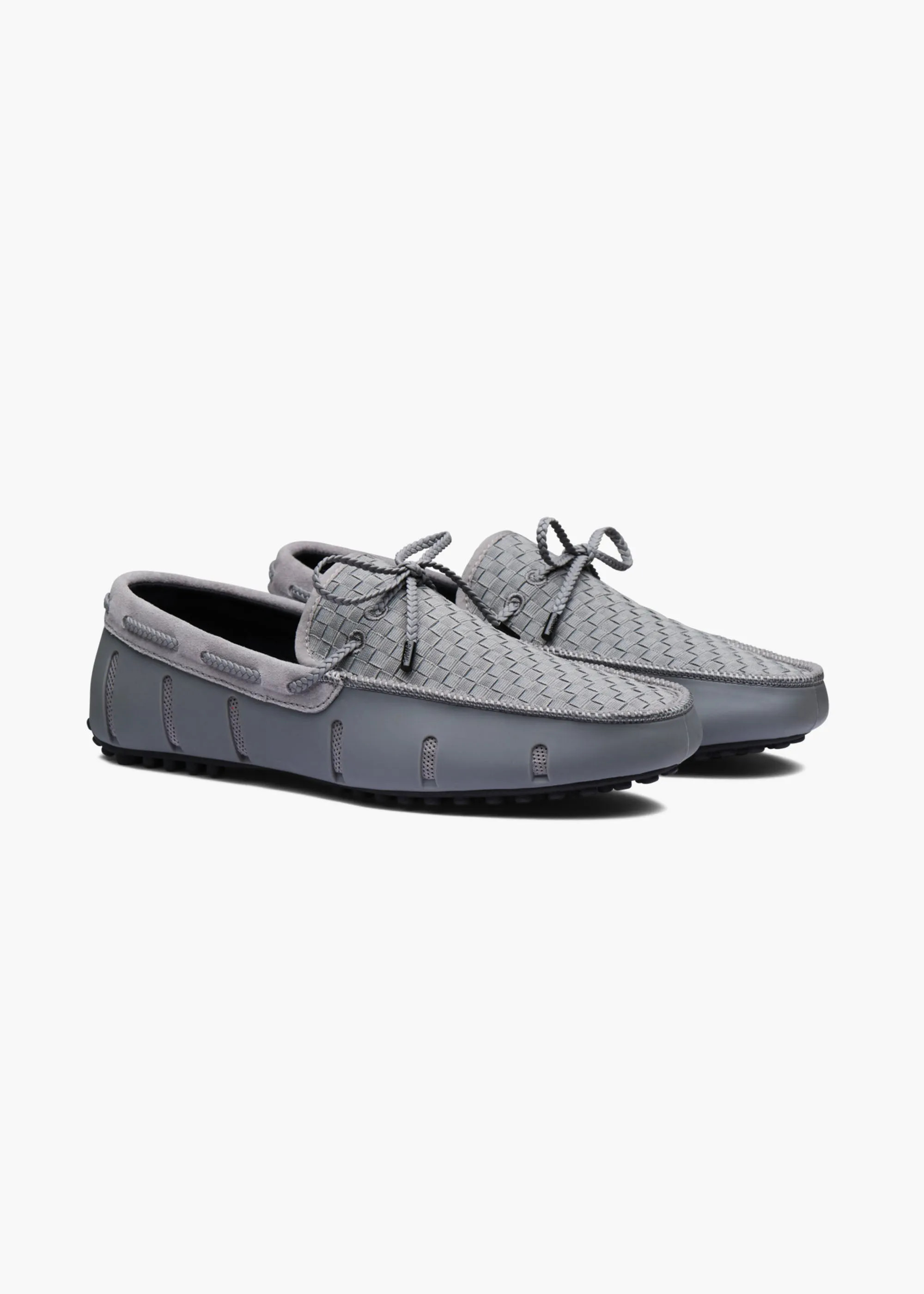 Woven Driver in Grey
