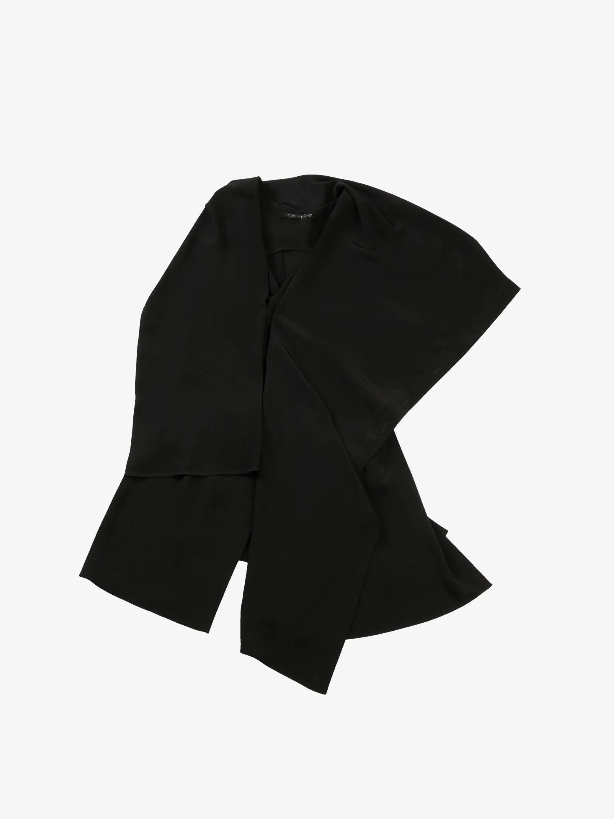 YOHJI YAMAMOTO - Women Draped Long Vest Clothing_yohji-yamamoto