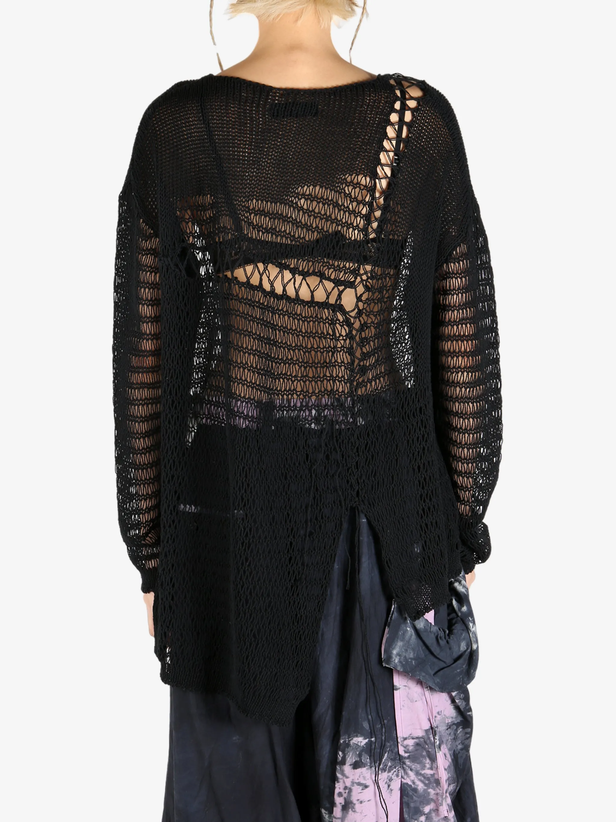 Y'S - Women Asymmetric Long Sleeve Top Clothing_ys