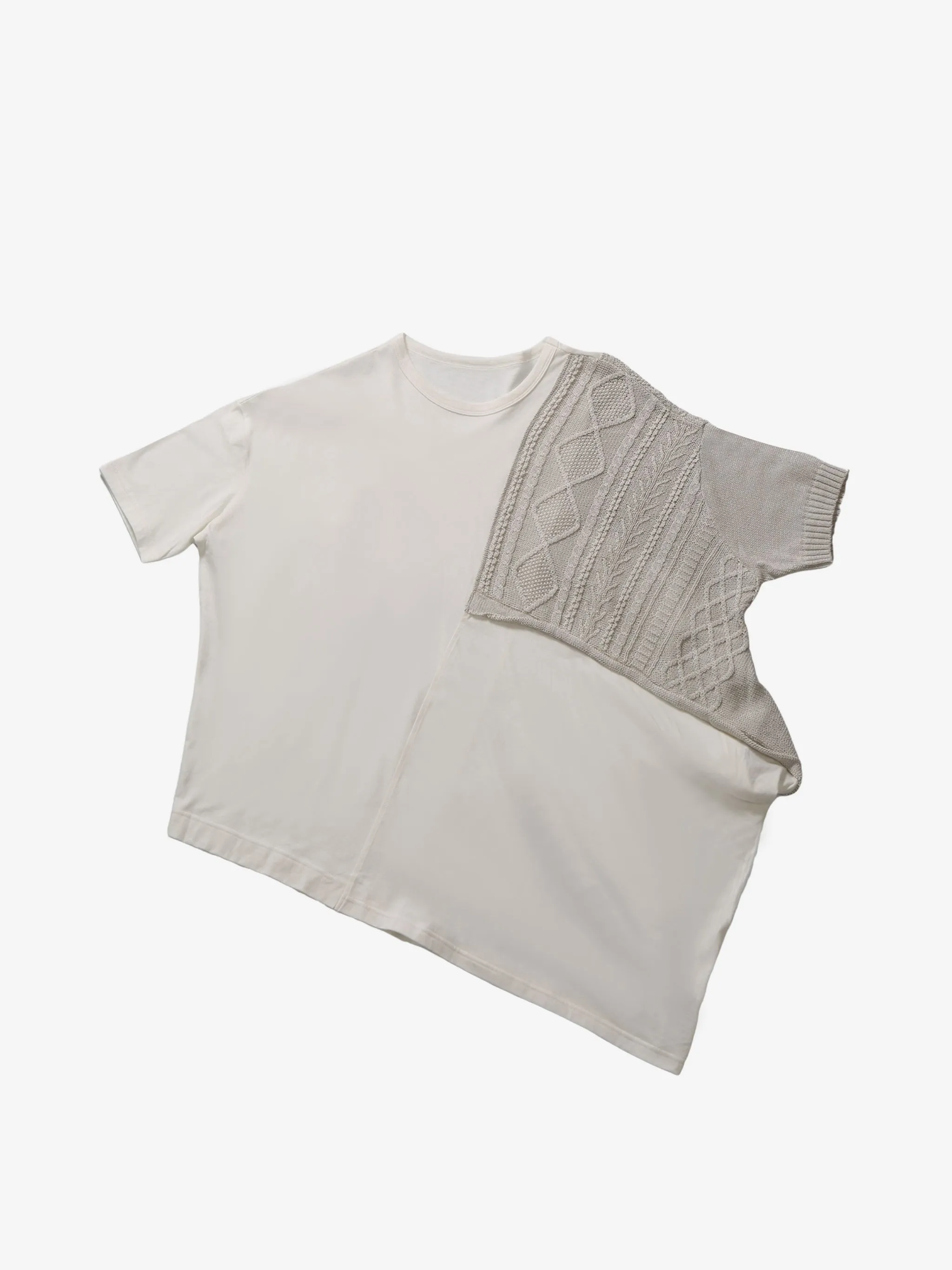 Y'S - Women Switching Short Sleeve Top Clothing_ys