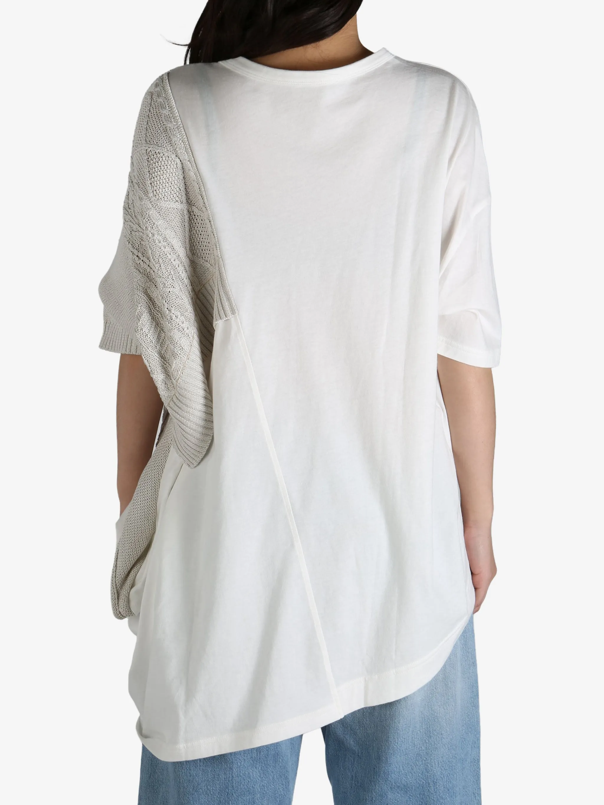 Y'S - Women Switching Short Sleeve Top Clothing_ys
