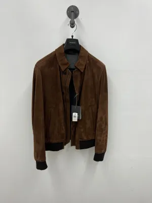 ZEGNA New Mens Suede Outerwear Jacket